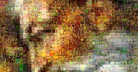 Twitter Mosaik