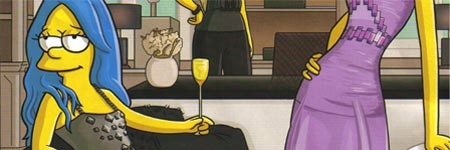 Marge Simpson by Versace