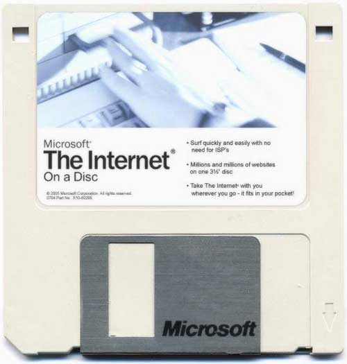 The Internet on a disk