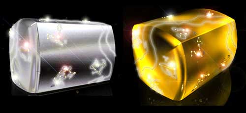 Computer aus Diamanten & Gold