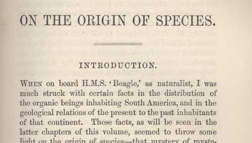 The Origin of Species by Charles Darwin