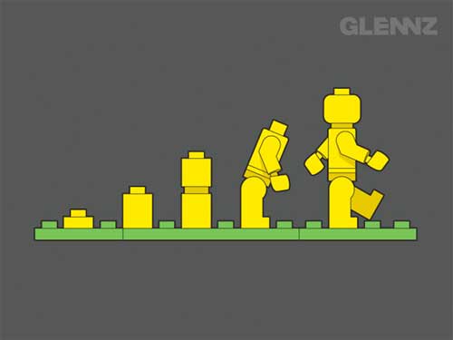T-Shirt: Lego Evolution