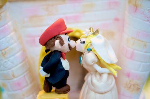 Super Mario Kart Hochzeitstorte