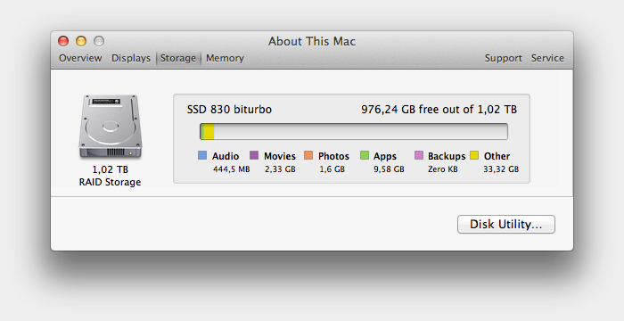 The worlds fastest 13" MacBook Pro Stats (2/2)